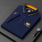 Neue Gestickte Polo Shirt männer High-end-Luxus Top Sommer