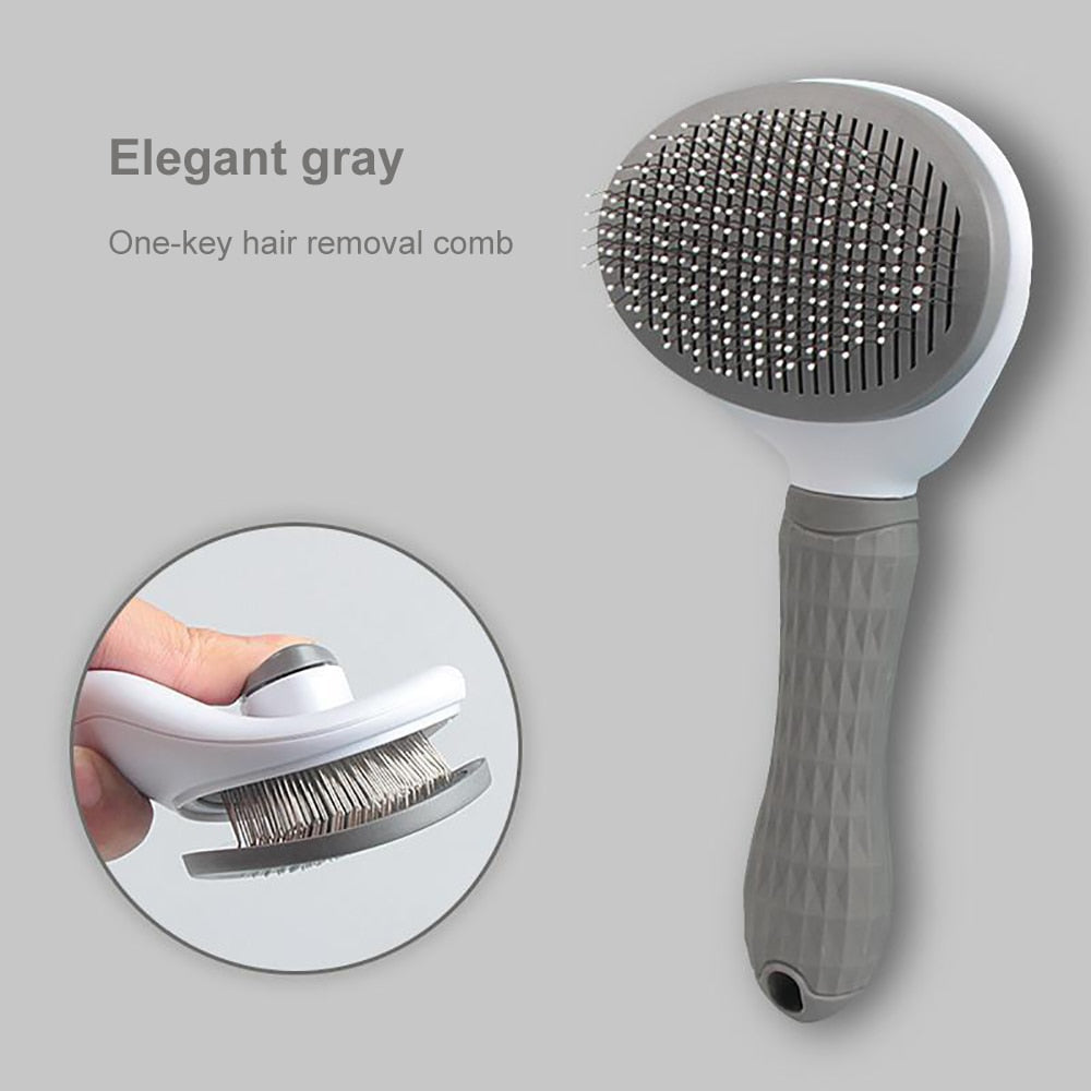 Dog Hair Remover Brush Cat Dog Hair Grooming And Care Comb For Long Hair Dog Pet Removes Hair Cleaning Bath Brush Dog Supplies