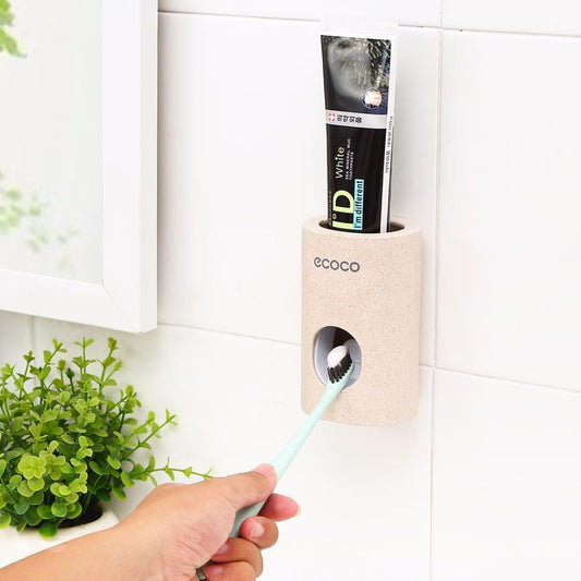 Automatic toothpaste dispenser non-toxic wall hanger