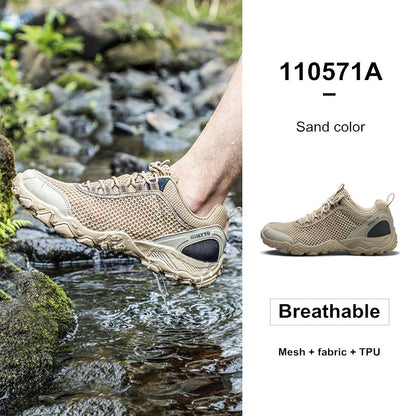 New Arrival Leather Hiking Shoes Wear-resistant