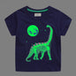 Summer New Fashion Children Luminous Dinosaur Shark Cartoon