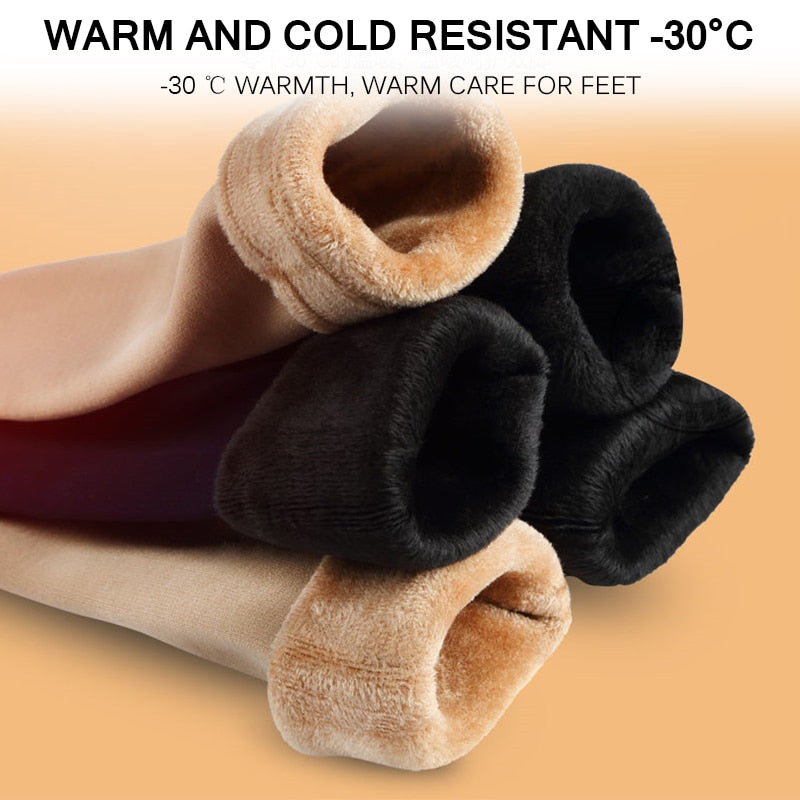 Winter Warm Verdicken Thermische Socken Weiche Casual