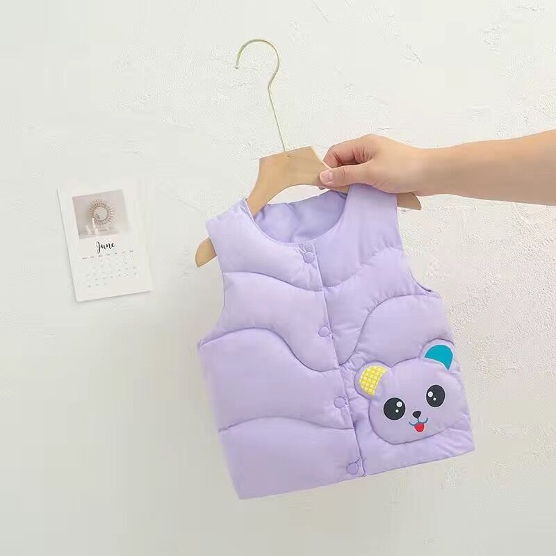 Autumn Children Warm Down Vest Baby