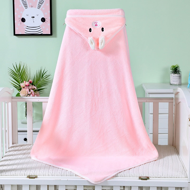 Kleinkind Baby Mit Kapuze Handtücher Neugeborenen Kinder Bademantel Super Weich Bad Handtuch Decke Warmen Schlaf Swaddle Wrap für Infant Jungen Mädchen