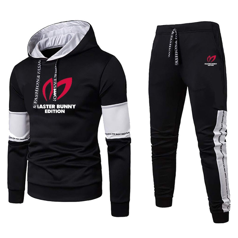 Männer Luxus Sweatshirt Set 2023 Hoodies + Jogginghose Trainingsanzug Outfits Jogger Marke Sport Anzug Männlichen Pullover Streetwear Kleidung