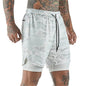 Sport Shorts Männer Sportswear Doppel-deck Laufhose