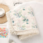 Baumwolle Musselin Swaddle Decken für Neugeborene Baby Quaste Empfang Decke Neue Geboren Swaddle Wrap Infant Schlafen Quilt Bett Abdeckung