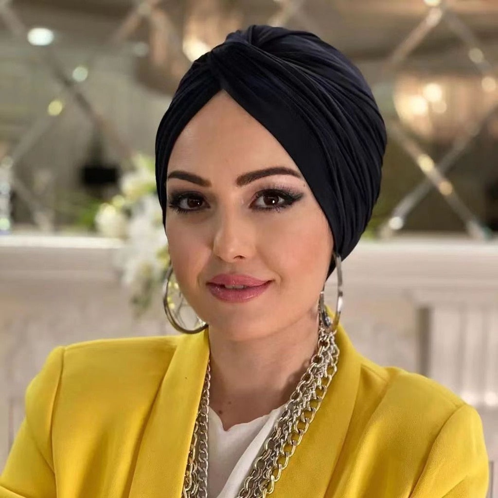 Muslim White Hijab Cap Undercap Abaya Hijabs