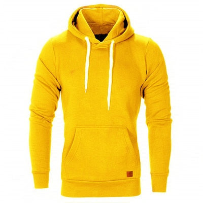 Covrlge Men's Sweatshirt Long Sleeve Autumn Spring Casual Hoodies Top Boy
