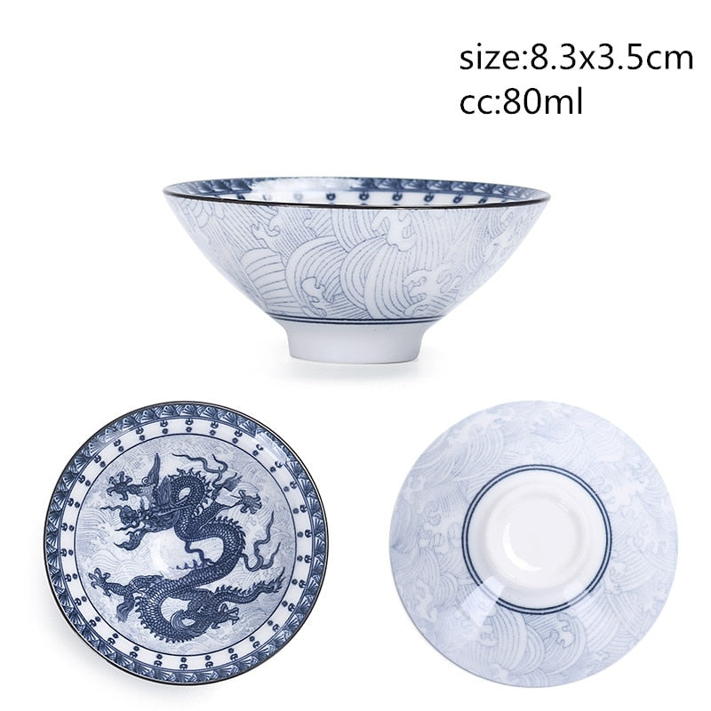 Chinesische Keramik Tee-set Tee-Set Kleine Tee Tasse Einzigen Tasse Blau und Weiß Porzellan Tasse Persönliche Tasse Tasse master Tasse