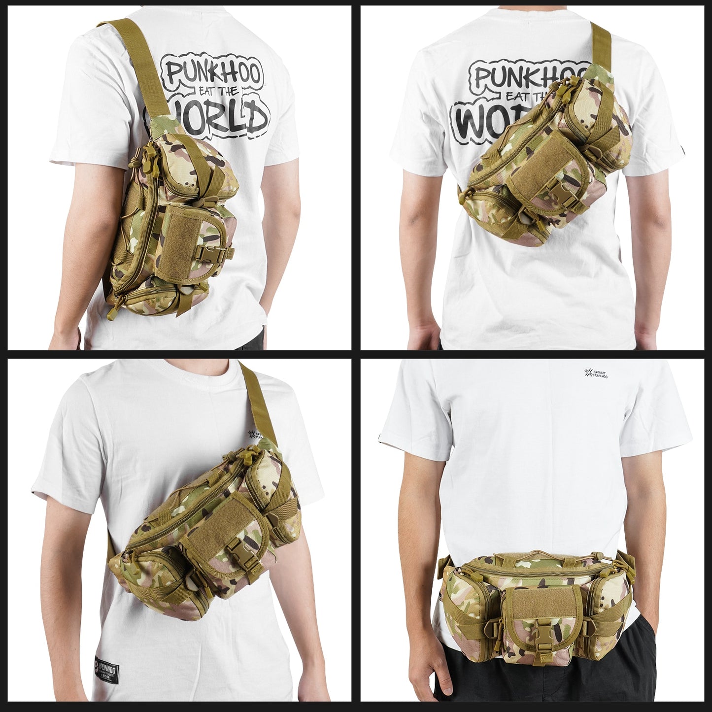 Tactical Waist Bag Military Fan Bag Sports Outdoor