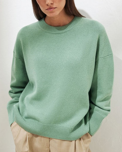 Kaschmir Elegante Frauen Pullover Übergroßen Gestrickte Grundlegende