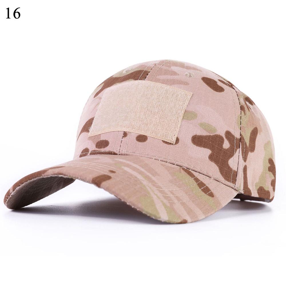 Outdoor Sport Snap back Caps Camouflage Hat Simplicity