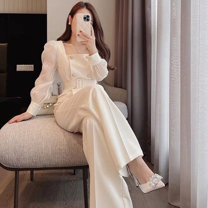 Pants Summer Set of Two Fashion Pieces for Women Luxury Women's Sets Sexy Pants 2 Piece Outfits 2023