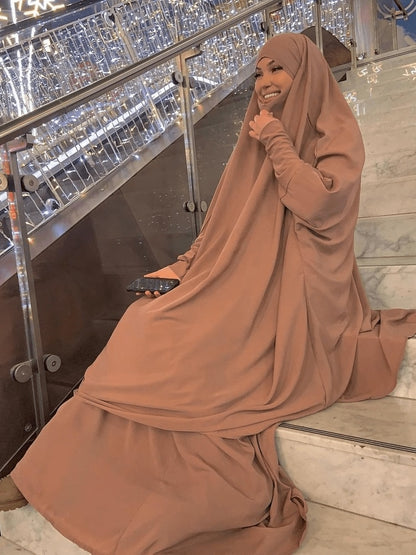 Kapuze muslimische Frauen Hijab Kleid Gebet Kleidungs stück