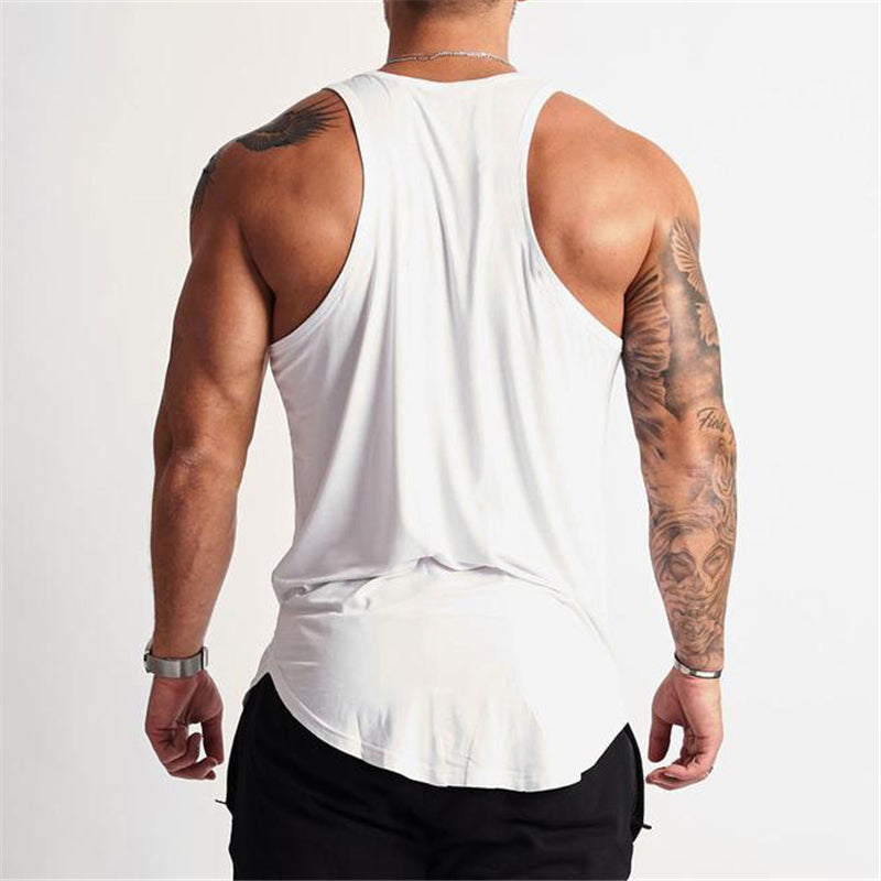 Gym Workout Sleeveless Shirt Tank Top Men Bodybuilding