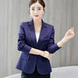 Black Women Blazers 2023 Formal Slim Blazers Lady Office Work Suit Pockets Jackets Coat