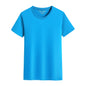 brand new cotton men's t-shirt pure color