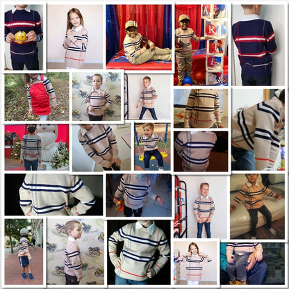 1-8T Toddler Kid Boys Sweater Spring Winter Clothes Warm