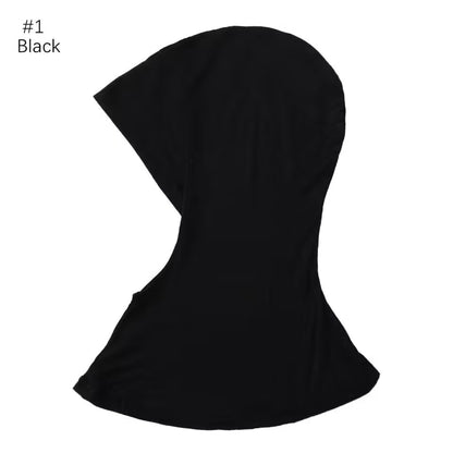 Moslemische Innere Kappe Hijab Für Frauen Solide Underscarf Hijab