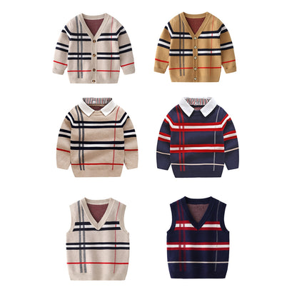 1-8T Toddler Kid Boys Sweater Spring Winter Clothes Warm