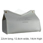 Leder Tissue Box Auto Tissue Box Hause Wohnzimmer Dekoration Schlafzimmer Küche Desktop Nordic Große Lagerung Box Serviette Halter