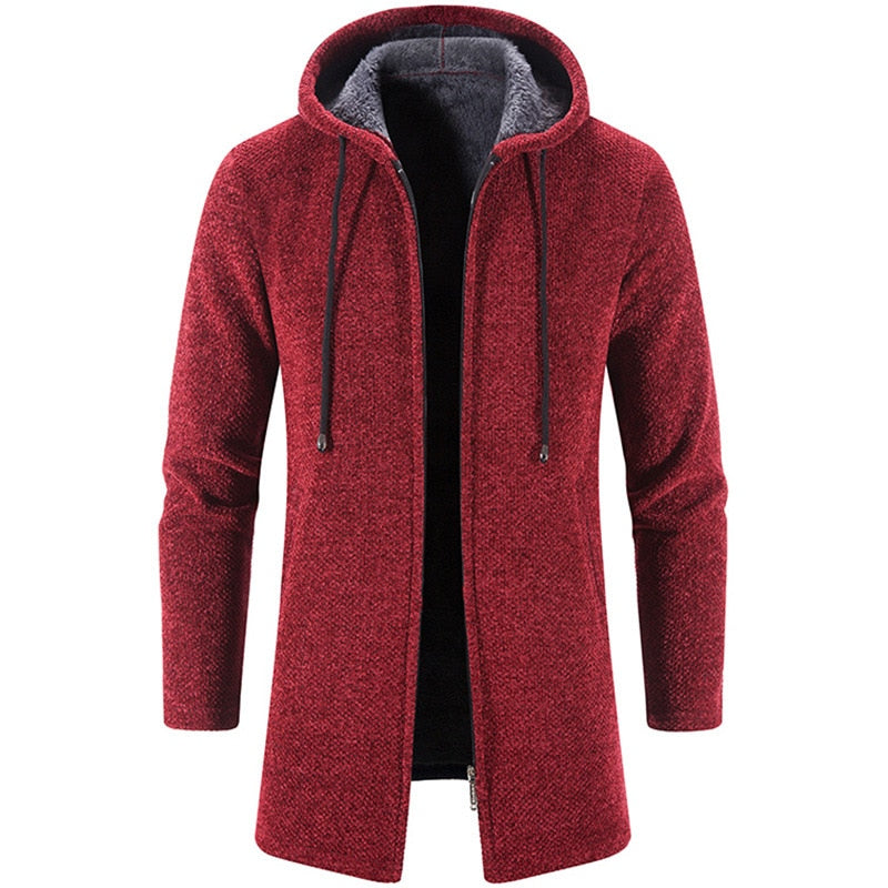 Männer Pullover Mantel Herbst Winter Neue Heiße Warm Zipper