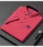 New Embroidered Polo Shirt Men's High-end Luxury Top Summer