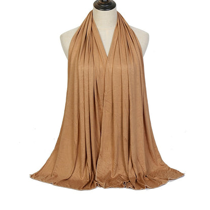 Modal Baumwolle Jersey Hijab Schal Für Muslimische Frauen Schal
