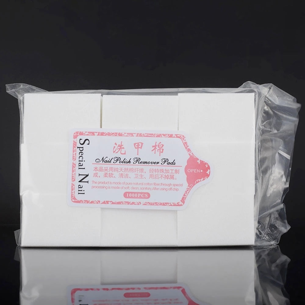 Nagel Baumwolle Polish Remover Wipes Gel Reinigen Maniküre Servietten Lint Tücher Reiniger UV Gel Polnischen Papier Pads Handtuch nagel Werkzeug