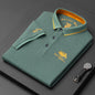 New Embroidered Polo Shirt Men's High-end Luxury Top Summer