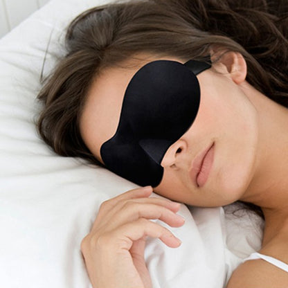 3D Schlaf Maske Natürliche Schlafen Augen Maske Eyeshade Abdeckung Schatten Eye Patch