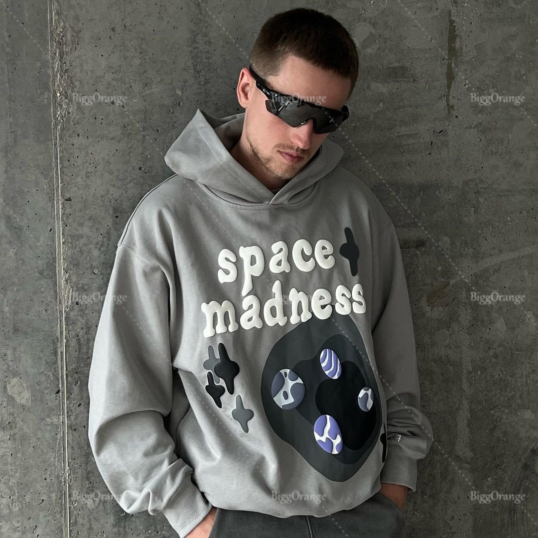 Foaming 3D Print Lovers Sweatshirt Y2k Clothes