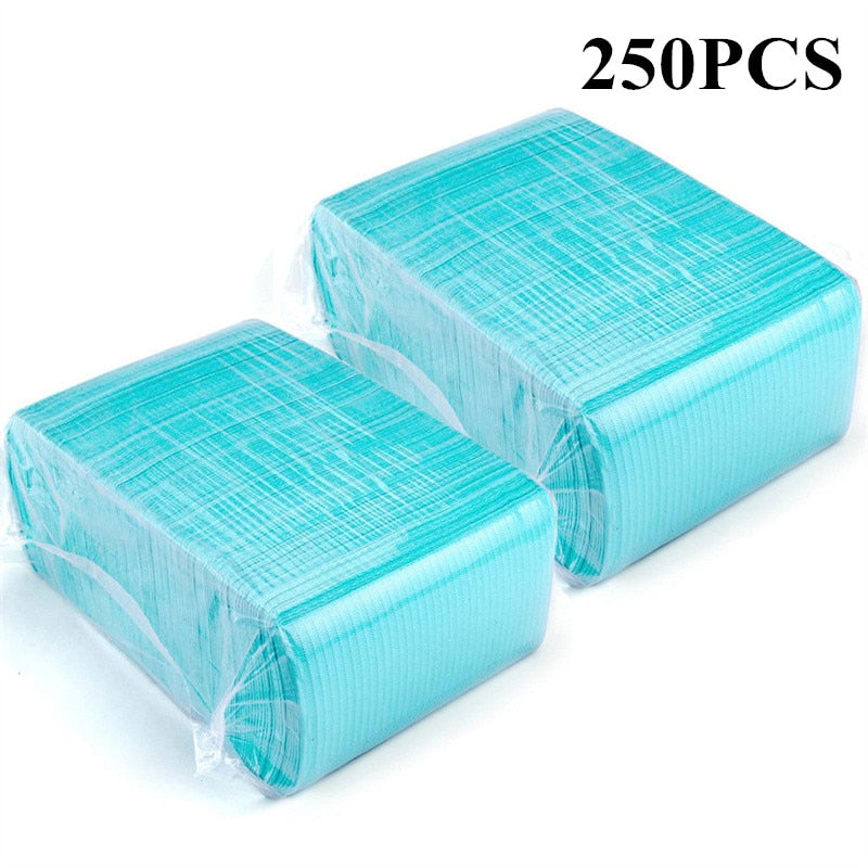 250/125/50/30pcs Disposable Tattoo Clean Pad Tattoo Table Covers Clean Pad Patient Napkins Tattoo Accessories Tattoo Bibs