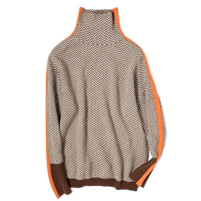 knitted sweater knit jumper for women fashion