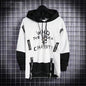 Autumn Men's Hoodie Sweatshirt Casual Black Hoodies Tops Techwear Hip Hop