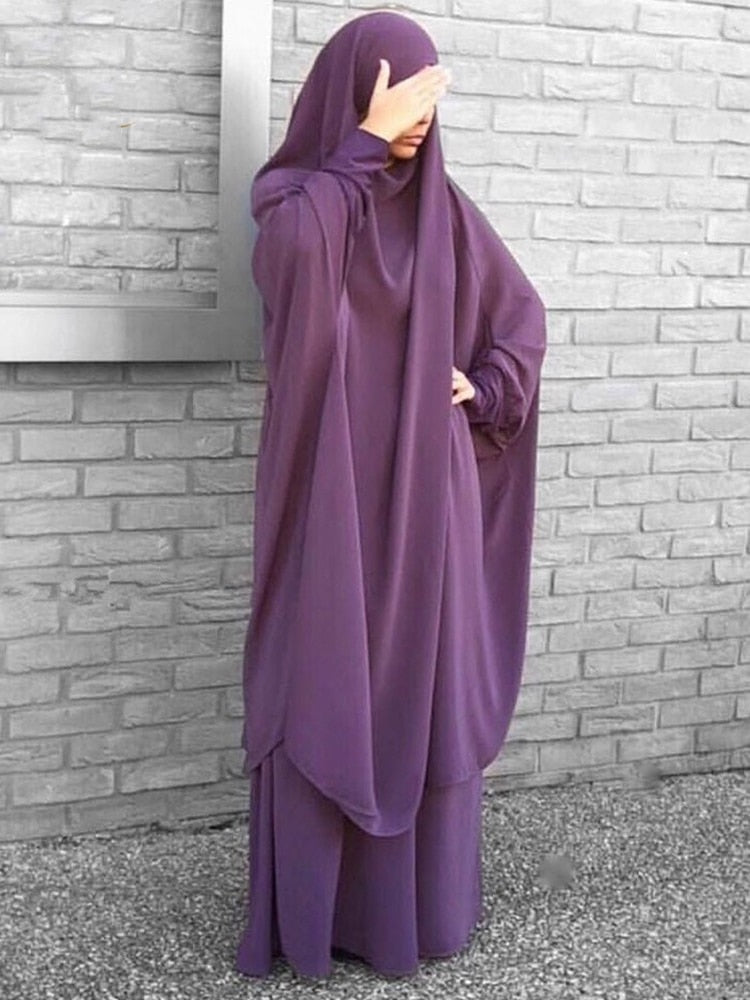 Kapuze muslimische Frauen Hijab Kleid Gebet Kleidungs stück