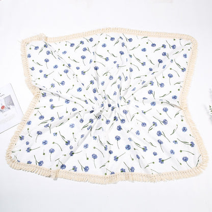 Baumwolle Musselin Swaddle Decken für Neugeborene Baby Quaste Empfang Decke Neue Geboren Swaddle Wrap Infant Schlafen Quilt Bett Abdeckung