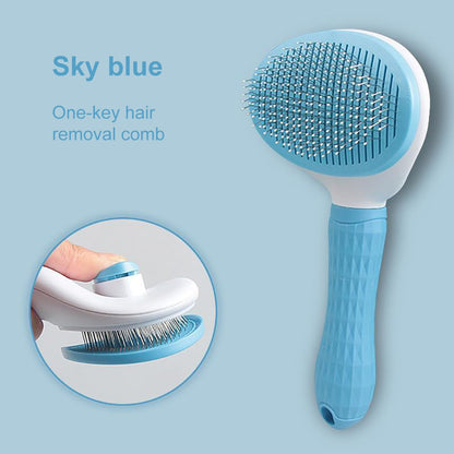 Dog Hair Remover Brush Cat Dog Hair Grooming And Care Comb For Long Hair Dog Pet Removes Hair Cleaning Bath Brush Dog Supplies