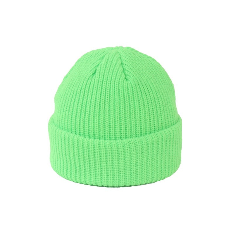 20 colors New Korean Wool Acrylic Knitted Caps