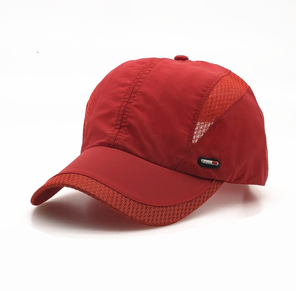 Baseball Hat Running Visor Breathable Quick Dry