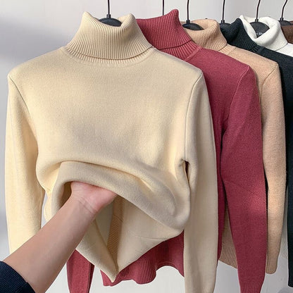 warm sueter knitted sweater slim tops jersey knit sweater new