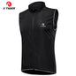 Cycling Vest Windproof Bicycle Vest Black MTB Running Windbreaker Vests Outdoor Sport Wind