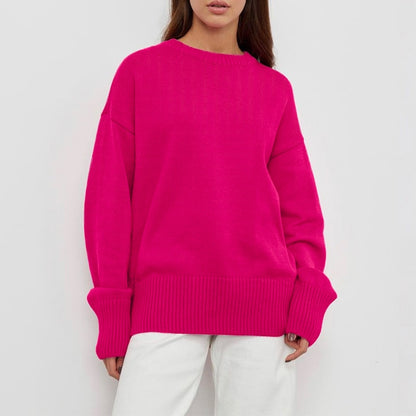 Cashmere Elegant Women Sweater Oversized Knitted Basic