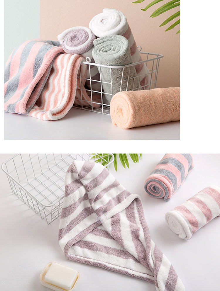 Women Towels Bathroom Microfiber Towel Hair Towel Bath Towels For Adults toallas serviette de bain recznik handdoeken