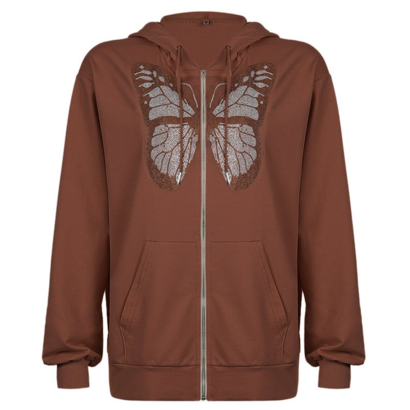 Kawaii butterfly graphic