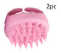 Silicone Shampoo Brush Scalp Massage Comb