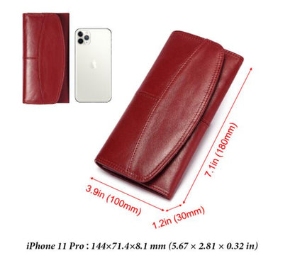 Card slot wallet European and American wallet mobile phone bag