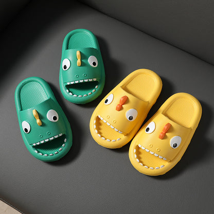 Shark Slippers for Kids Toddler Boys and Girls Non-Slip Children Shower Shoes
