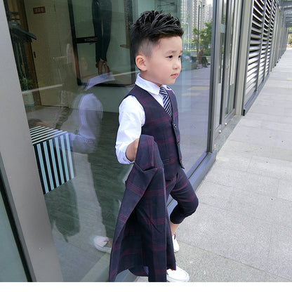 Fashion casual blazer and pants set for boys